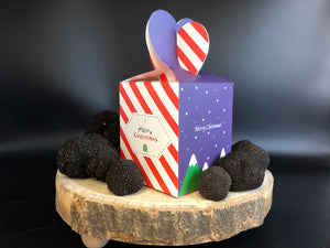 Boite à truffe à offrir / idée cadeau originale pour Noël / truffes le Diamant Du Terroir